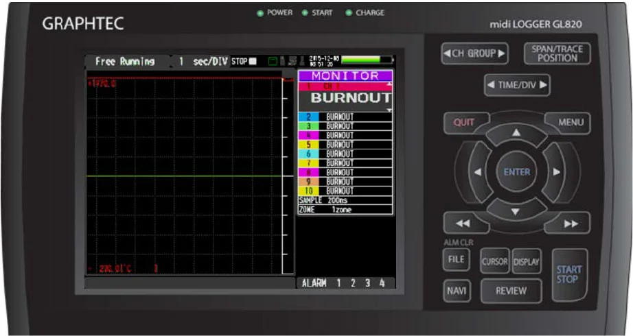 クラクラページ GRAPHTEC COMPACT DATALOGGER BEGINNER TUTORIAL TRAINING – RESET